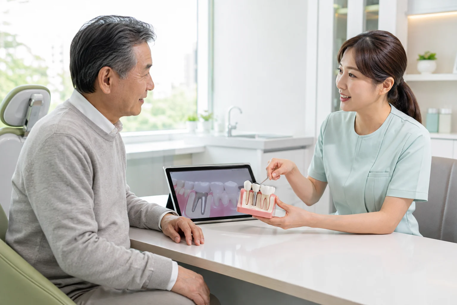 임플란트 뼈이식 부작용 관련 회복과 상담 준비
